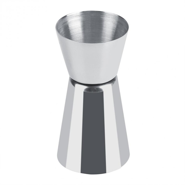 8-delt cocktailsett, barsett, shaker ml - Rustfritt stål silver