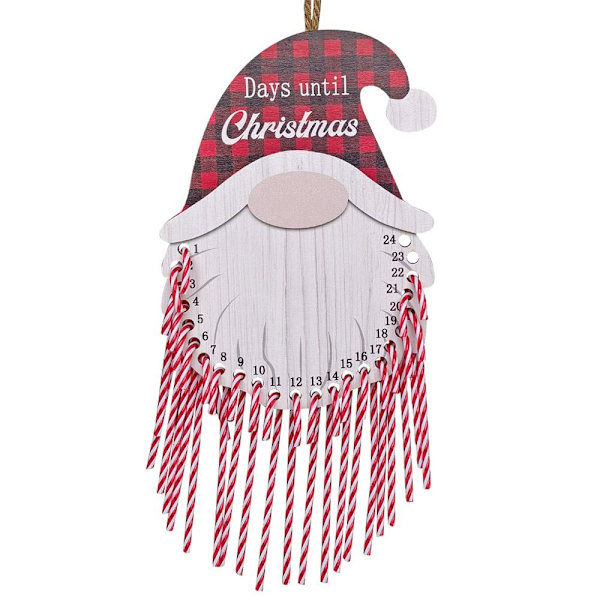 Juletræspynt Adventskalender SKJÄGGSKÄGG Beard