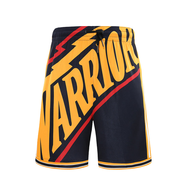 Nba Retro Basketbyxor Shorts Unisex sportshorts Student warrior black 5XL