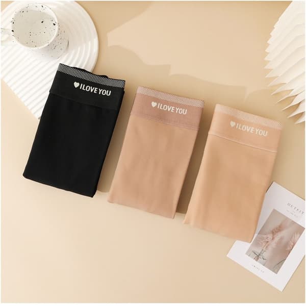 Dame Leggings Strømper One-Piece Sikkerhedsbukser 300G SORT