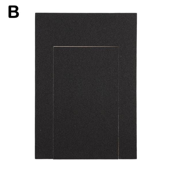 Dog Scratch Pad for negler, Dobbeltsidig Scratch Board for Dog Su BLACKB drawer claw