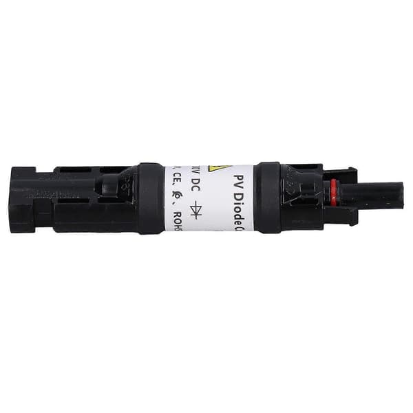 Solar PV Diode Kobling Mann Kvinne IP67 Vanntett Panel Kabel Blokkering Diode Holder 1000V
