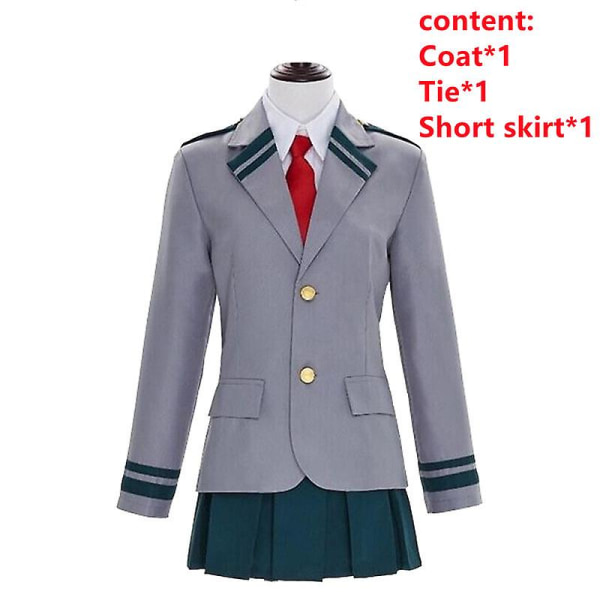 Anime My Hero Academia Midoriya Izuku Bakugou Katsuki Cosplay Kostume Ochaco Uraraka Boku no Hero Academia Halloween Uniform Sæt L A2 XL