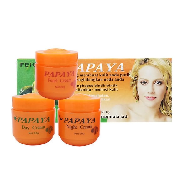 Hibiscus ansiktskräm Papaya 20g 3 flaskor Vård