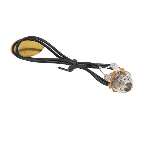 Gitar Pickup Piezo Transduser Akustisk Jack Pre Wired Forsterker Profesjonelt Instrumenttilbehør