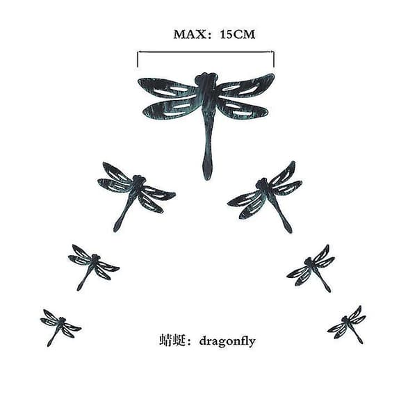 Vindspil, Udendørs Dragonfly Vindspil, unik Windchime-gave til mor far