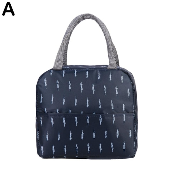 Kannettava säilytyslaukku Thermal lounasrasia Pidä lämpimänä viileänä Blue background  one-size