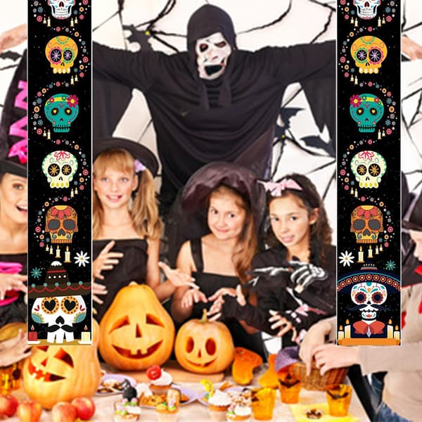 Halloween Dekor, Velkomstbannere Verandaskilte til yderdør DL8104