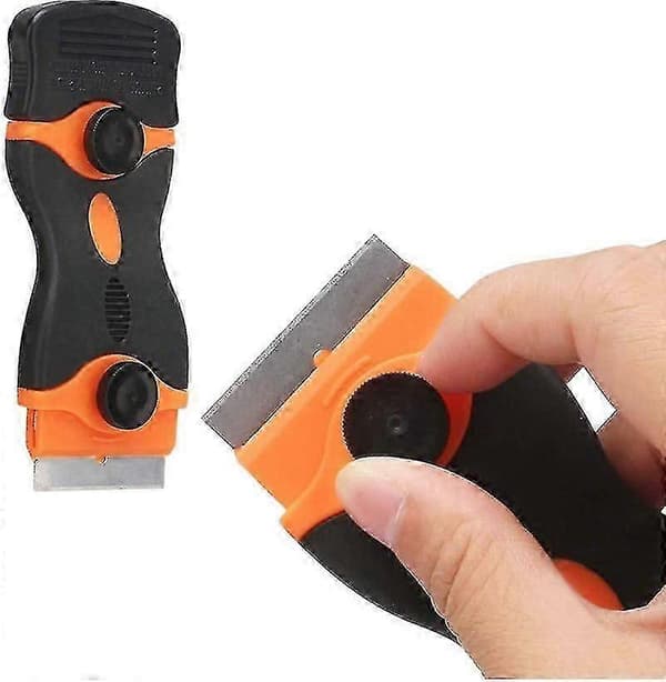 Glaskeramikhällskrapa - Premium Glashällskrapa Keramikhällskrapa (1 set, orange svart) - Yvan
