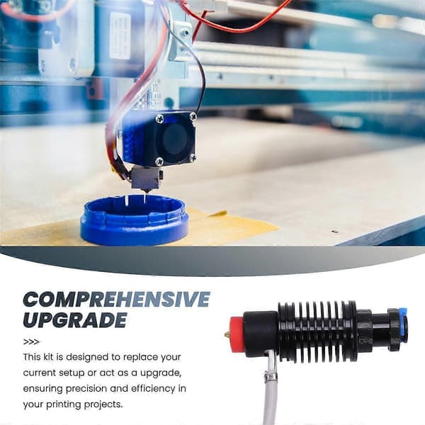 For Hotend Kit V6 Radiator Messingdyse Keramisk Varmekjerne Termistor for 3D-skriverdeler