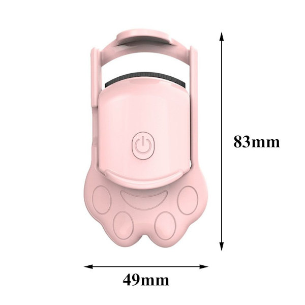 Lämmitetty ripsientaivutin Ripsien apuväline PINKKI pink