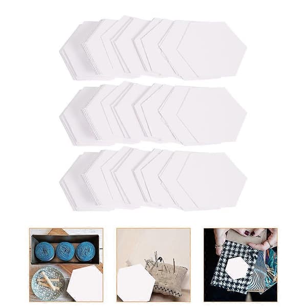 300 stk. Papirquilteformer Papirlappeteknikkmal Papirperforeringsform Quiltepapirmaler