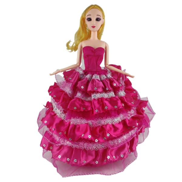 /#/5 stk 30 cm dukkenederdel Barbie prinsessedukkenederdel pigekjole/#/