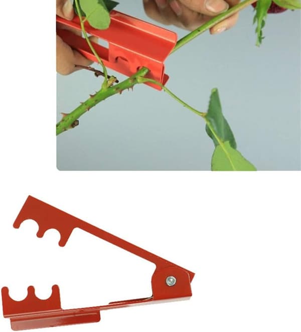 DIY Trimmingsverktøy Blomsterhandler Metall Hage Blomst Rose Torn Stilk Blad