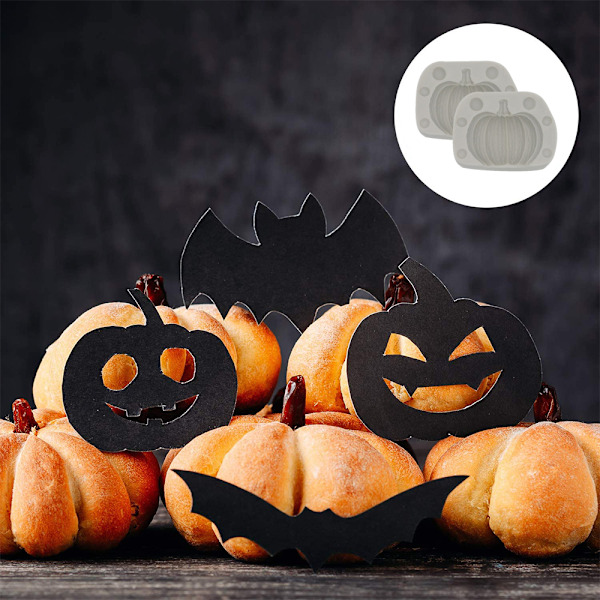Pumpa Form 3D Form Höstpumpabakning Grey