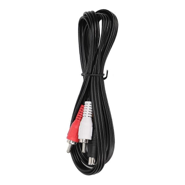 MINI DIN 4PIN til 3RCA Kabel Professionel 4-benet Mini Din S Video til 3 RCA Kabel til DVD TV HDTV VCR CD-afspiller 4.9ft