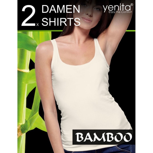 Linnen för dam i bambu 2-Pack Skin XL