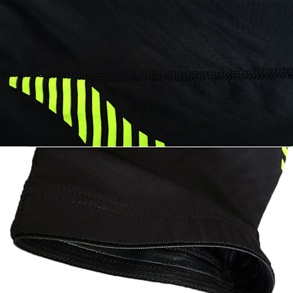 Sport Kompression Vad ärmar Benstrumpa för unisex löpare Shin Splint Varicose Green M