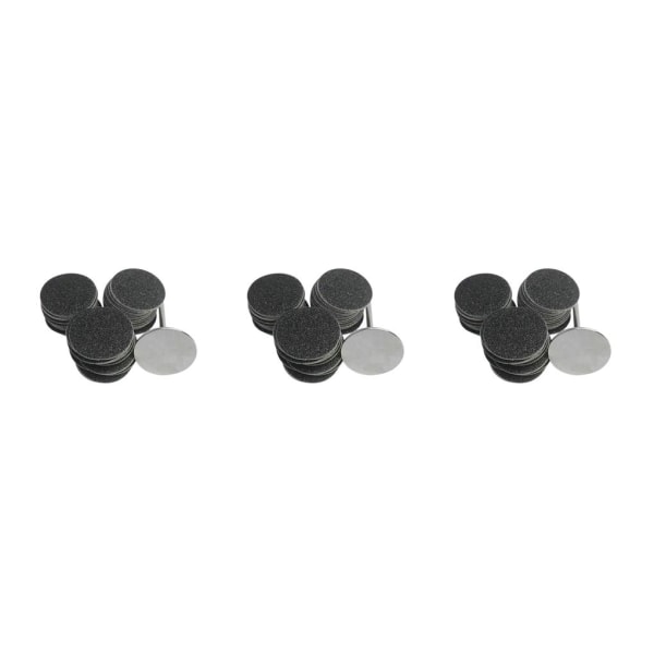 1/2/3/5 Erstatningspuder til elektrisk fodfil Effektiv og 25mm 240Grit 50 pcs 3PCS