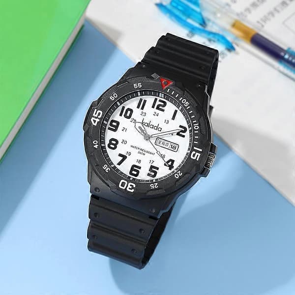 Børne Analog Ur Vandtæt Tidslæring Drenge Piger Ur Blød Rem Læringstid Armbåndsur Til Børn