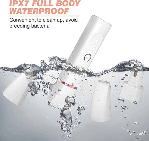 Paw Clipper, 4 i 1 professionel hundeklipper, elektrisk hunde- og Ca