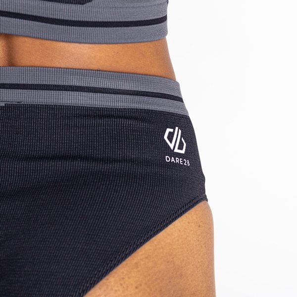 Dare 2B Womens/Ladies The Laura Whitmore Edit Don´t Sweat It Re Black/Charcoal Grey S