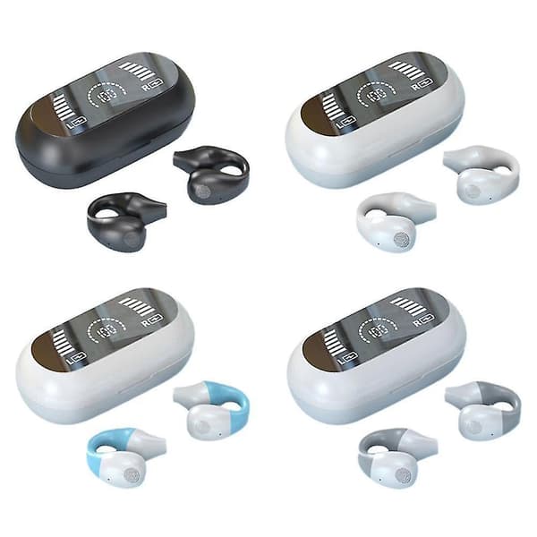 Bone Conduction Earphone Bluetooth Ear Clip On Ear Earring Trådlösa hörlurar