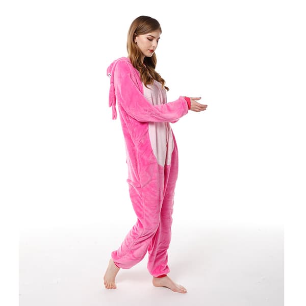 Stitch pyjamas blå rosa jumpsuit förälder-barn Stitch pyjamas Pink Stitch XL