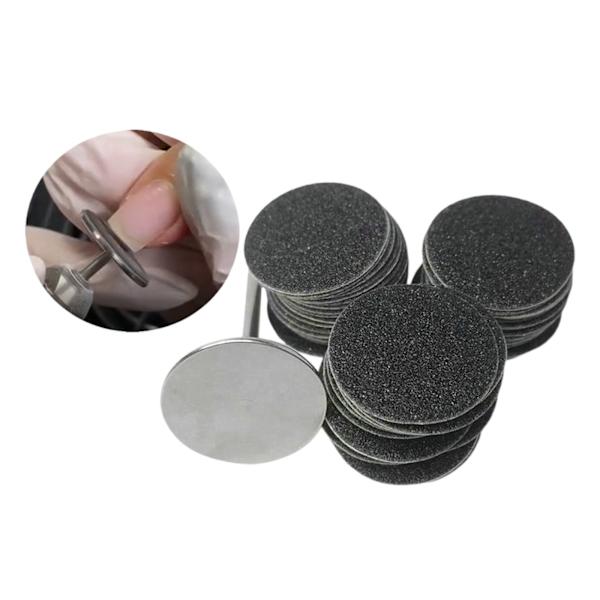 1/2/3/5 Sähköisen jalkaraspin vaihtotyynyt tehokas ja 35mm 150Grit 50 pcs 1 Pc