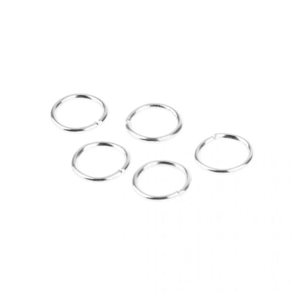 300 stk Åbne Jump Ringe 4mm Rustfrit Stål Halskæde Kæde