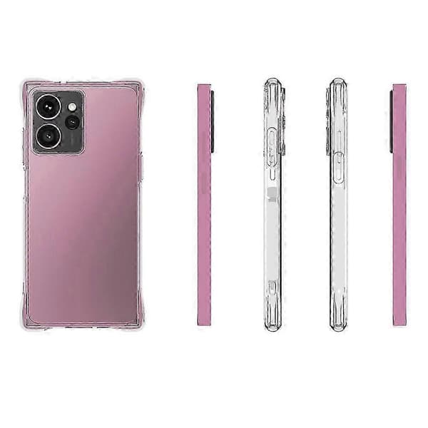 För HMD Skyline TPU-telefonfodral Halkfritt Transparent Mobiltelefonfodral