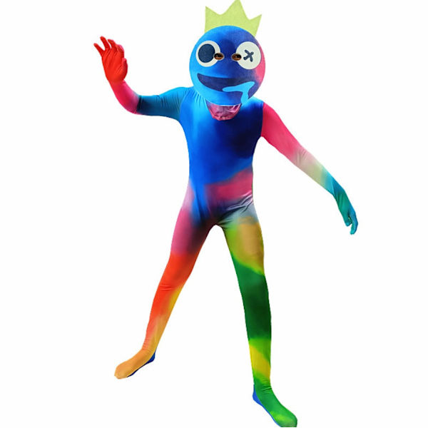 Halloween rainbow vänner cos kläder 110