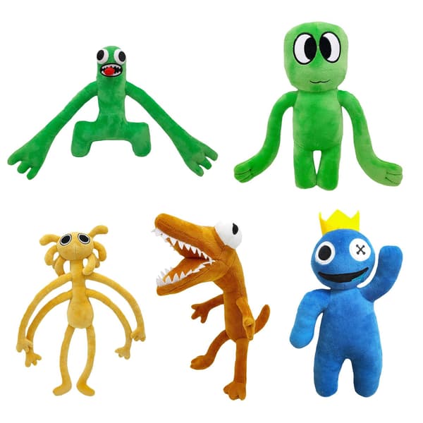 Rainbow Friends Pehmolelut Sininen Hirviö Pehmeä pehmo