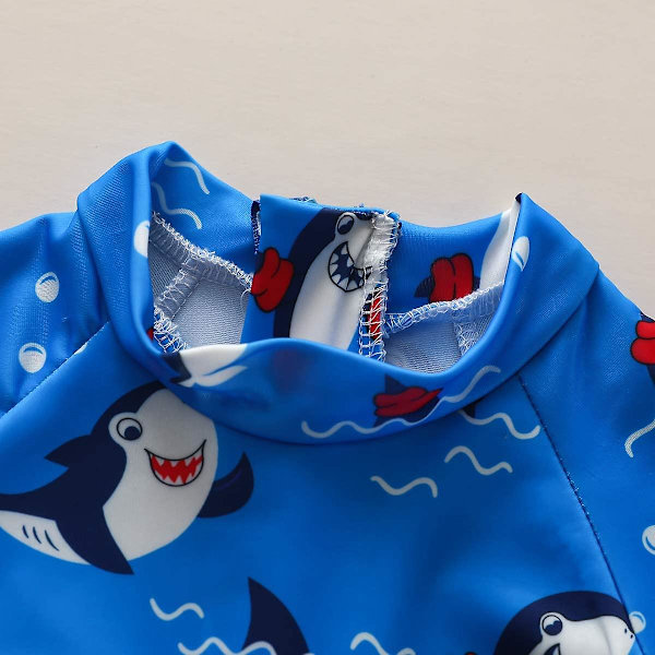Baby Boy Baddräkt Baby Baddräkt Baby Boys Badkläder Toddler Pojkar Rash Guard Present (1st) 110