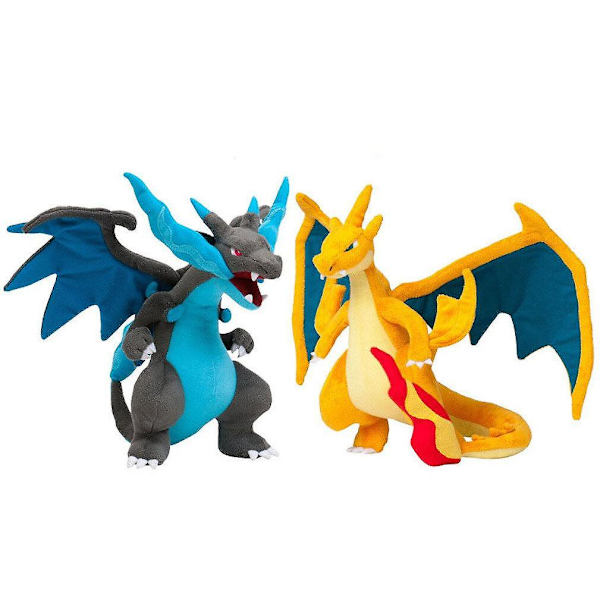 2st XY Charizard Mage Evolution Dragon Plyschleksaksdocka 23cm