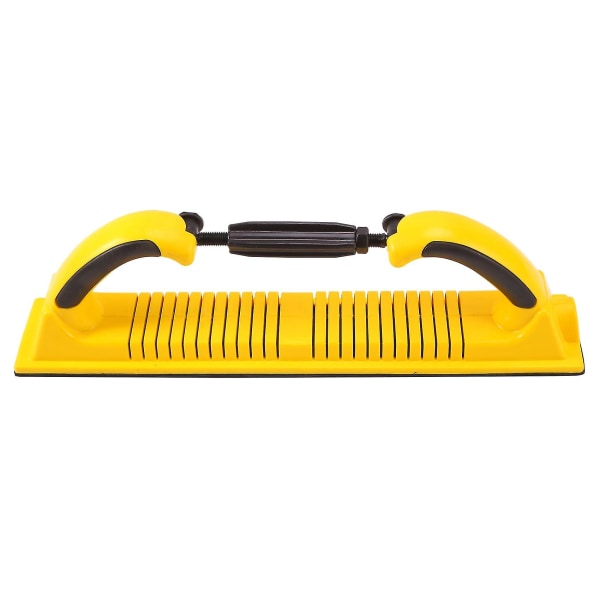 70x400mm Torrslipning Hand Push Board Bilspackel Ask Handhyvel Rektangulärt vakuum sandpapper Grindi-b