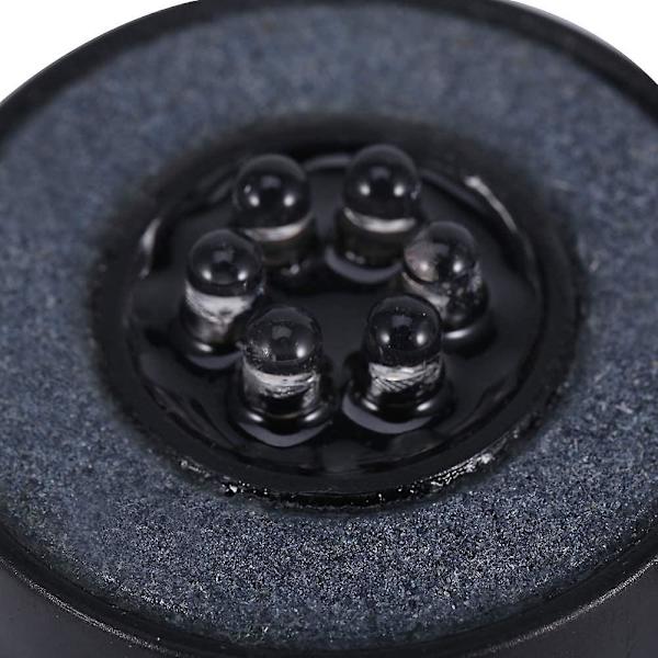 Nedsænkbar boblelampe til akvarium, 6 LED-lys, dekoration Farverigt lys med luftboble (1,2w)