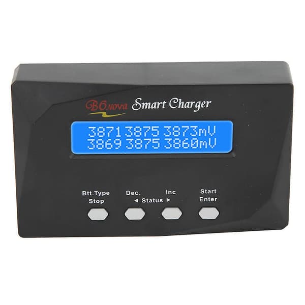Batteripakke Balanselader 60W Automatisk Justering Digital Batteribalanselader Utlader 100-240V EU-plugg