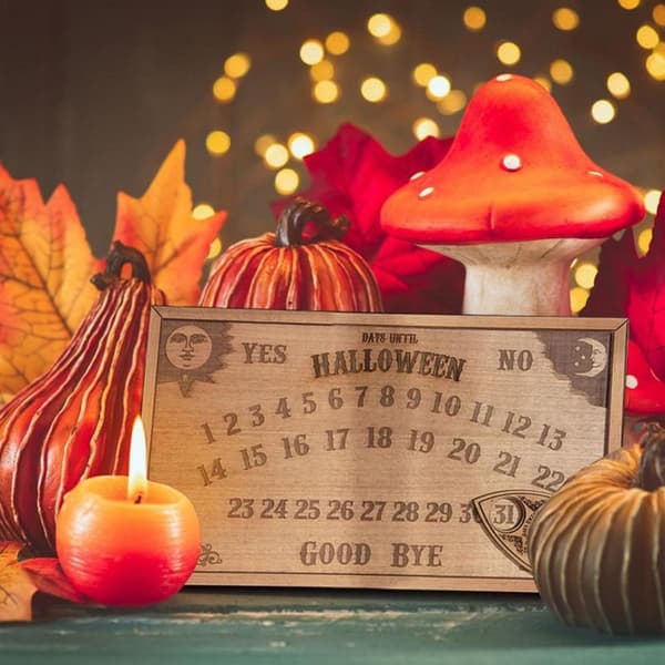 Halloween Kalender Nedtællingsbræt Advents Nedtællingskalender