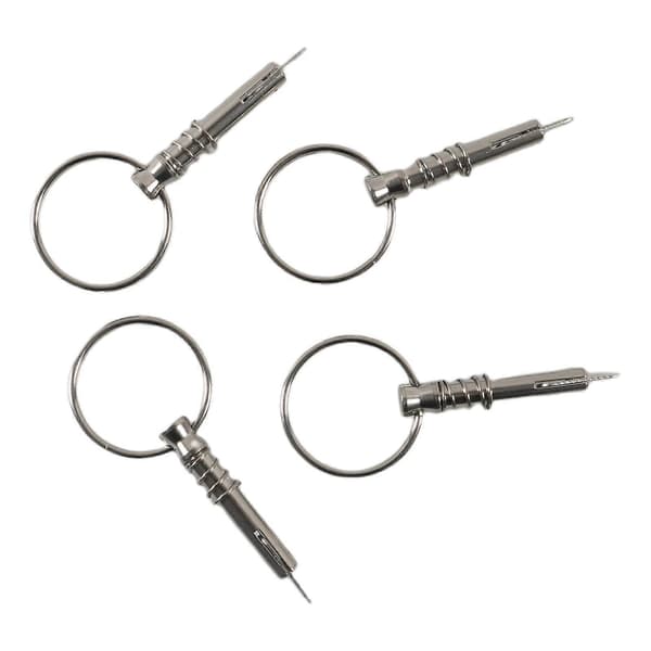 4 stk. Quick Release Pin Båd Bimini Top Pins 1/4\" Diameter Marine Hardware