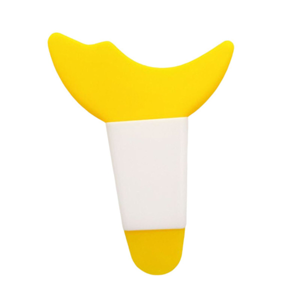2/3/5 Multifunksjon Eyeliner Stensiler Silikon Mal Lazy Yellow 6.9 x 5cm 5Set