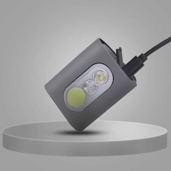 Clip on Løbelygte, 2000 Lumen LED Jogging Sikkerhedslys med