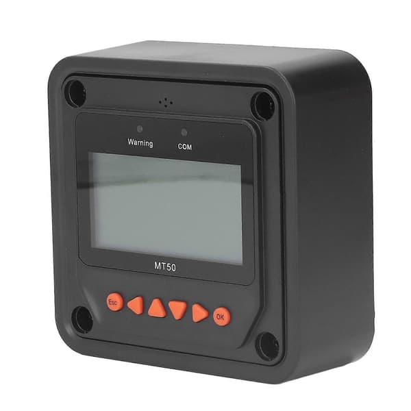 MT50 fjernmåler LCD-skærm display solcellecontroller fjernmåler til TRACER A BN Landstar Viewstar ekstern header
