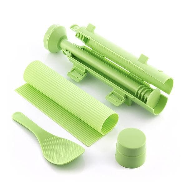 5-Delar Sushi Set / Rullare - Allt för att förbereda Sushi green