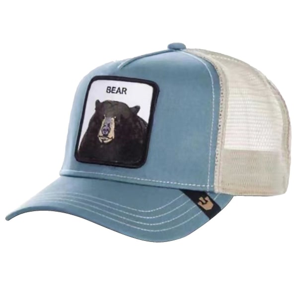 Farm Animal Trucker justerbar cap Mesh Style för män W Bear