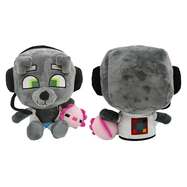 25cm Bobicraft Gitd Wolf Plyschleksak Doll Kudde För Flickor Present