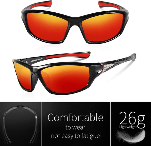 Urheiluaurinkolasit miehille 100 % UV400-suoja