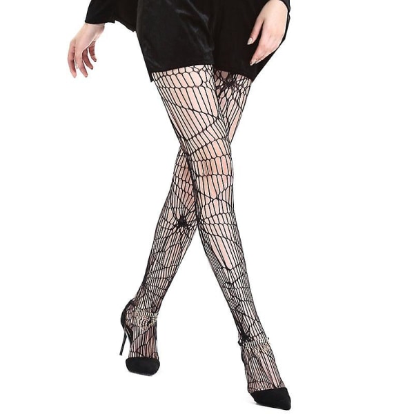 Halloween joulu joululahjat koriste naiset verkko sukat hämähäkkikuvio sukkahousut