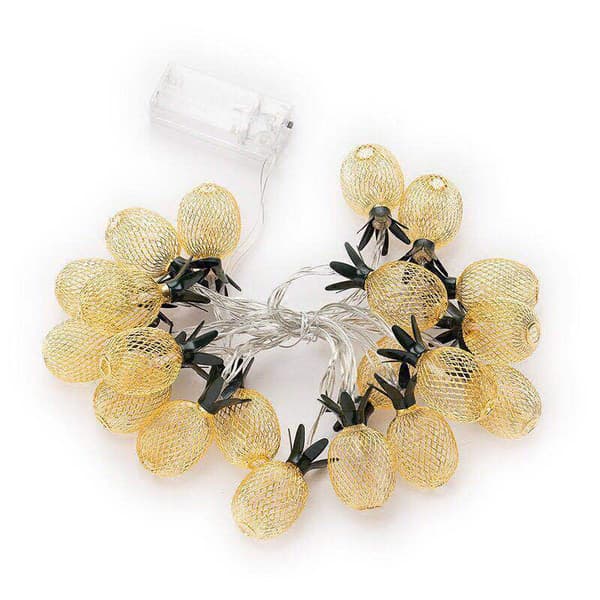 Ananas lyslenke Jule LED lyslenke