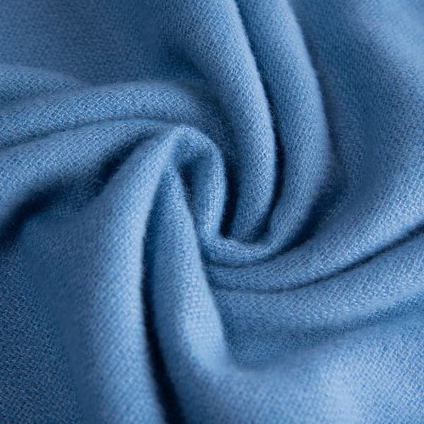 Imiteret kashmir dame efterår vinter tørklæde tæppe wrap sjal stole varm blød hold dig varm Blue 200*70CM